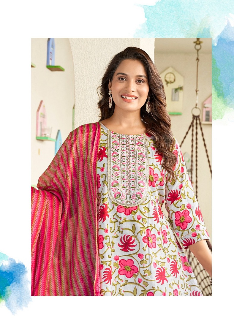 Vaniska Cotton Plus Vol 2 Printed Salwar Kameez Catalog collection 12