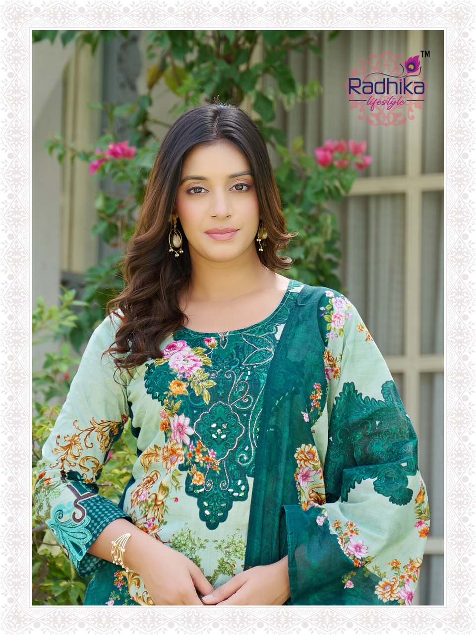 Radhika Lifestyle Zeenatl 1 Printed Salwar Kameez Catalog collection 9