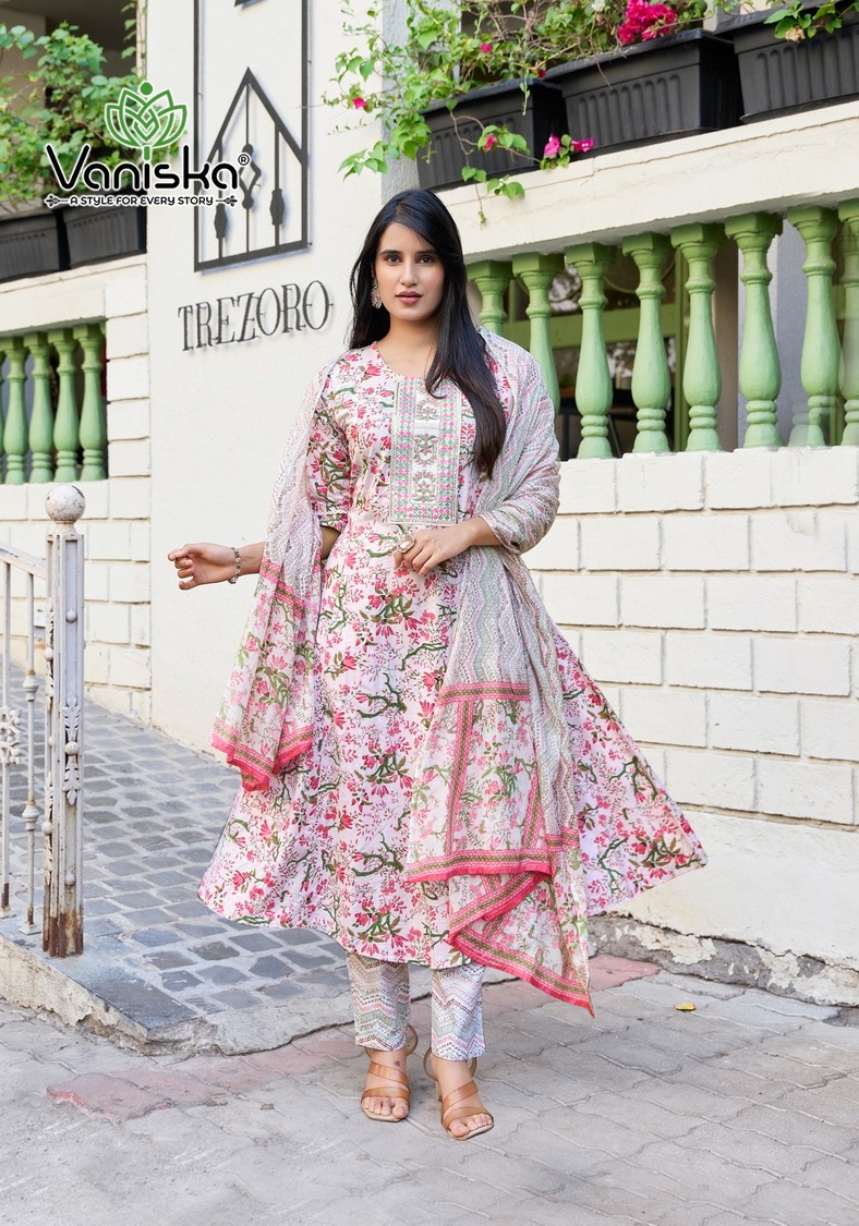 Vaniska Cotton Plus Vol 2 Printed Salwar Kameez Catalog collection 8