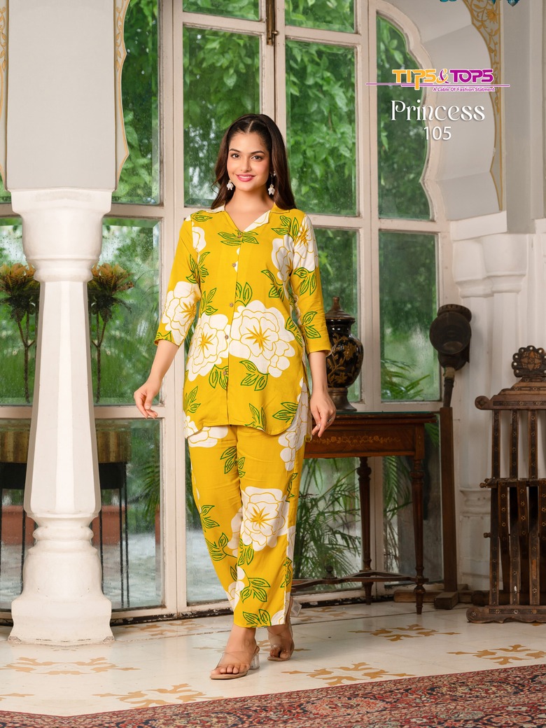 Tips And Tops Princess Co Ord Set Catalog collection 4
