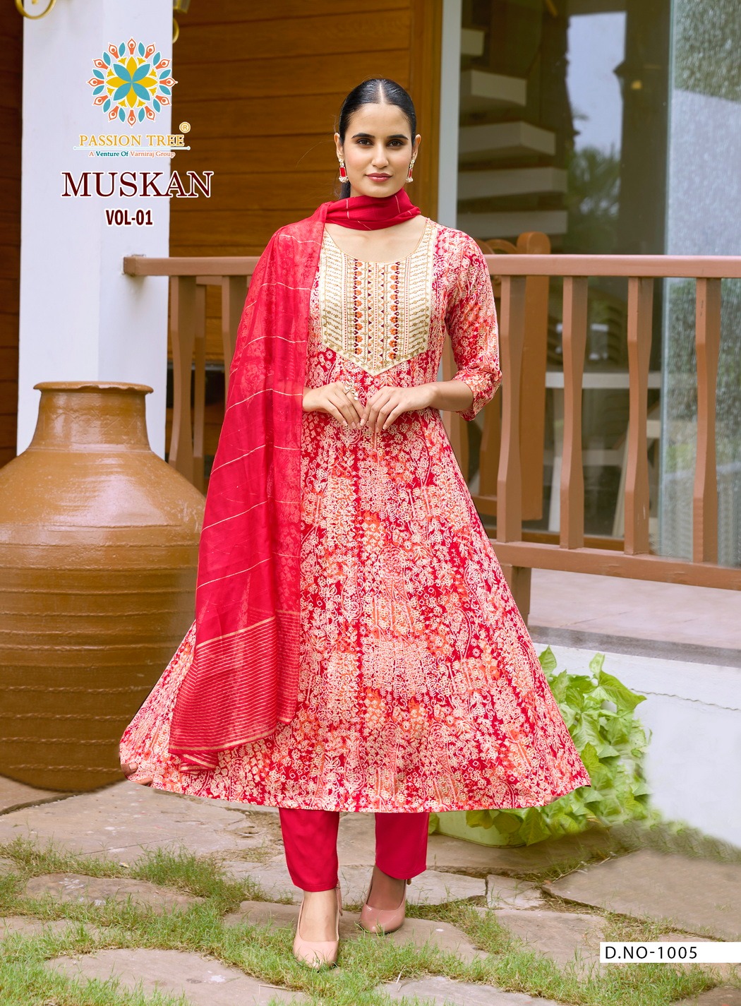 Passion Tree Muskan Vol 1 Anarkali Suits Catalog collection 4