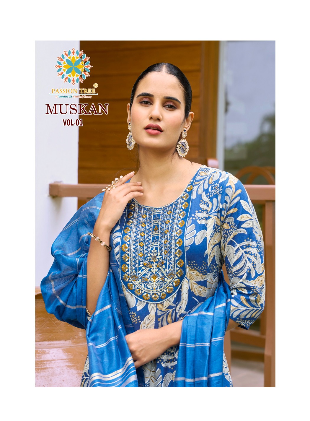 Passion Tree Muskan Vol 1 Anarkali Suits Catalog collection 9