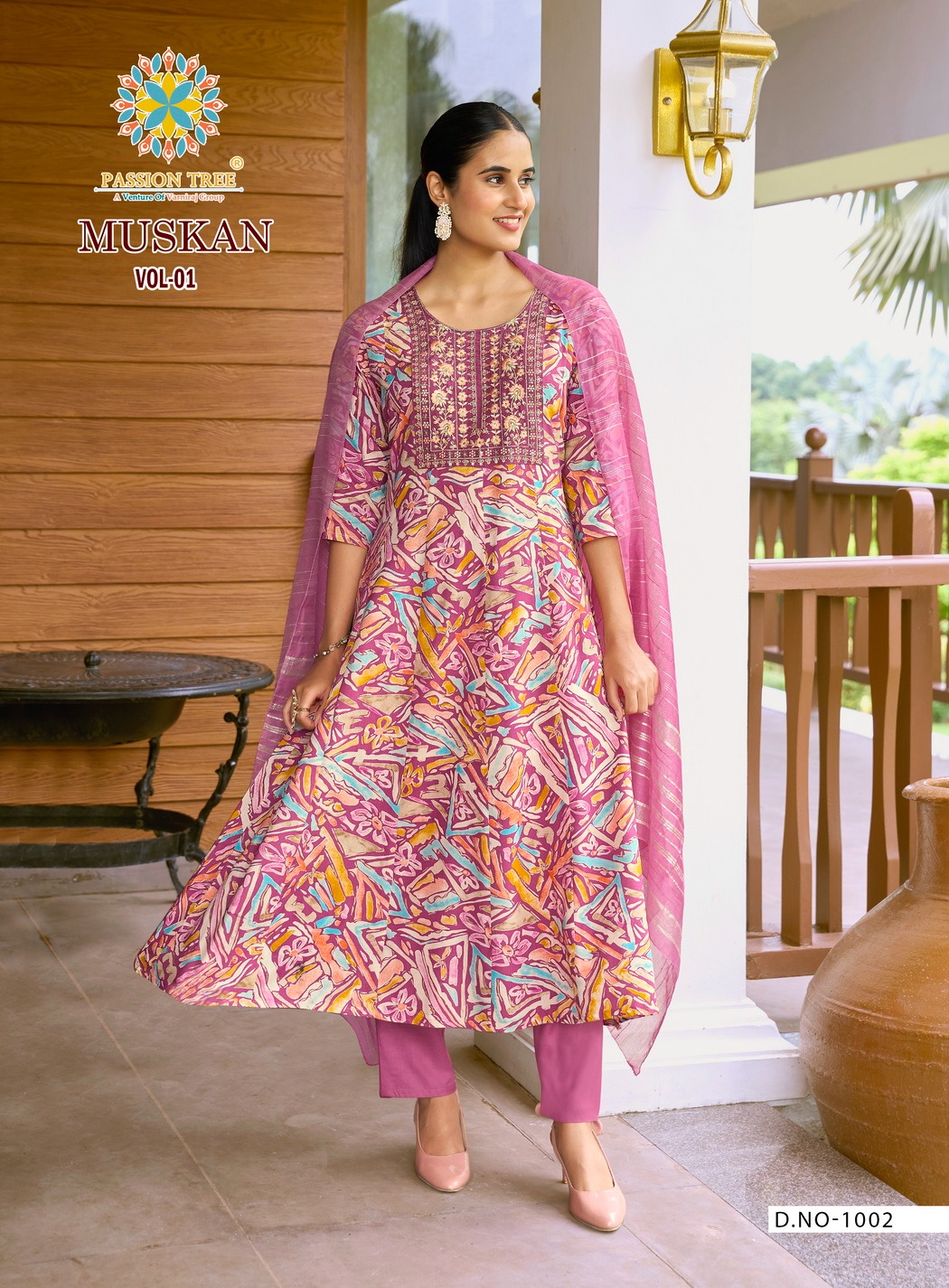 Passion Tree Muskan Vol 1 Anarkali Suits Catalog collection 7
