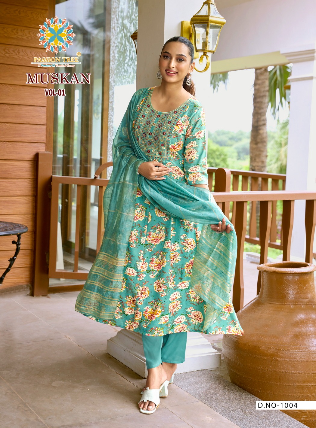 Passion Tree Muskan Vol 1 Anarkali Suits Catalog collection 5
