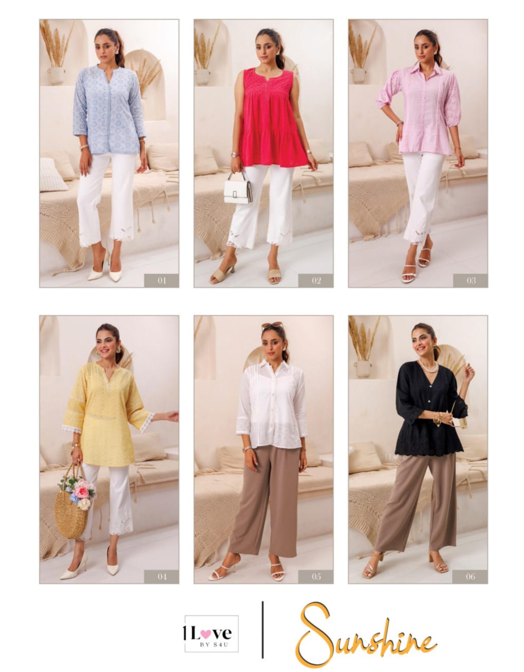 1Love Sunshine Ladies Tops Catalog at Wholesale Rate collection 6