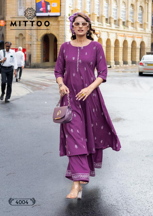 Mittoo Kurti Toral Kurtis With Bottom Catalog collection 3