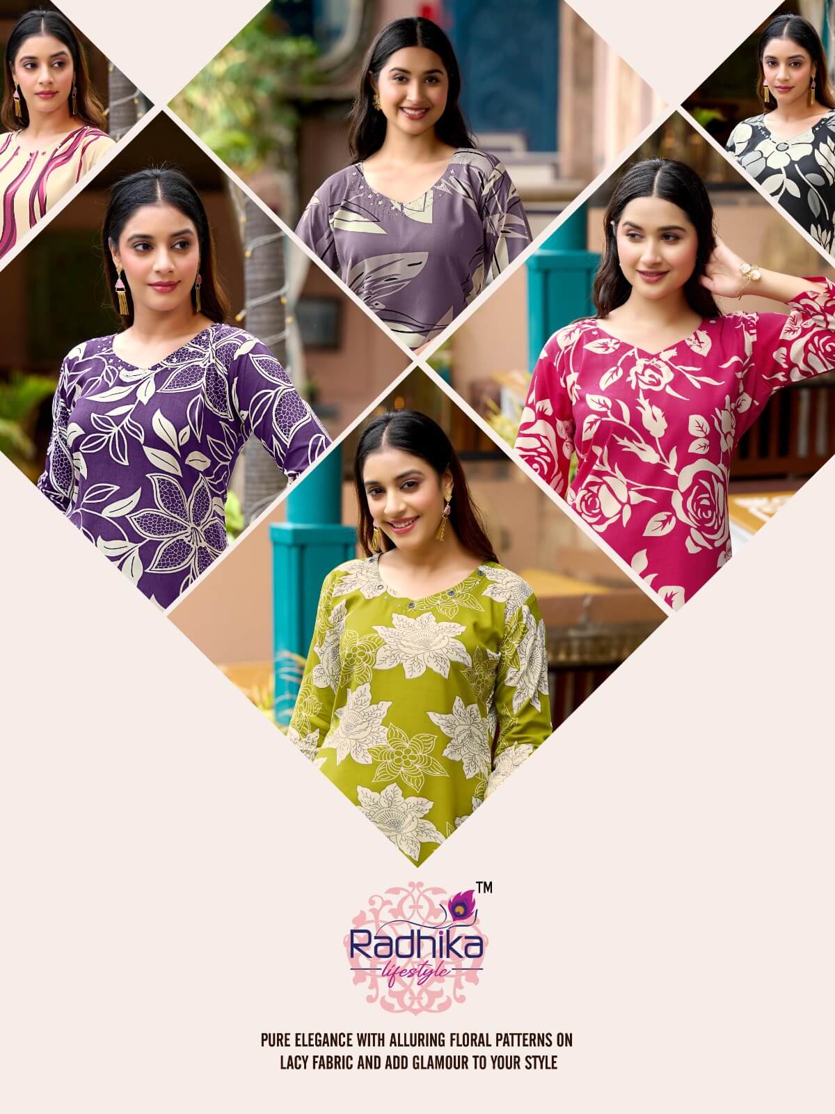 Radhika Lifestyle Legacy Vol 4 Co Ord Set Catalog collection 1