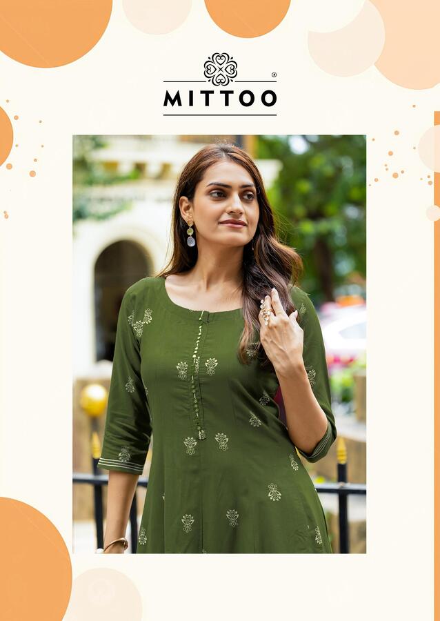 Mittoo Kurti Toral Kurtis With Bottom Catalog collection 7