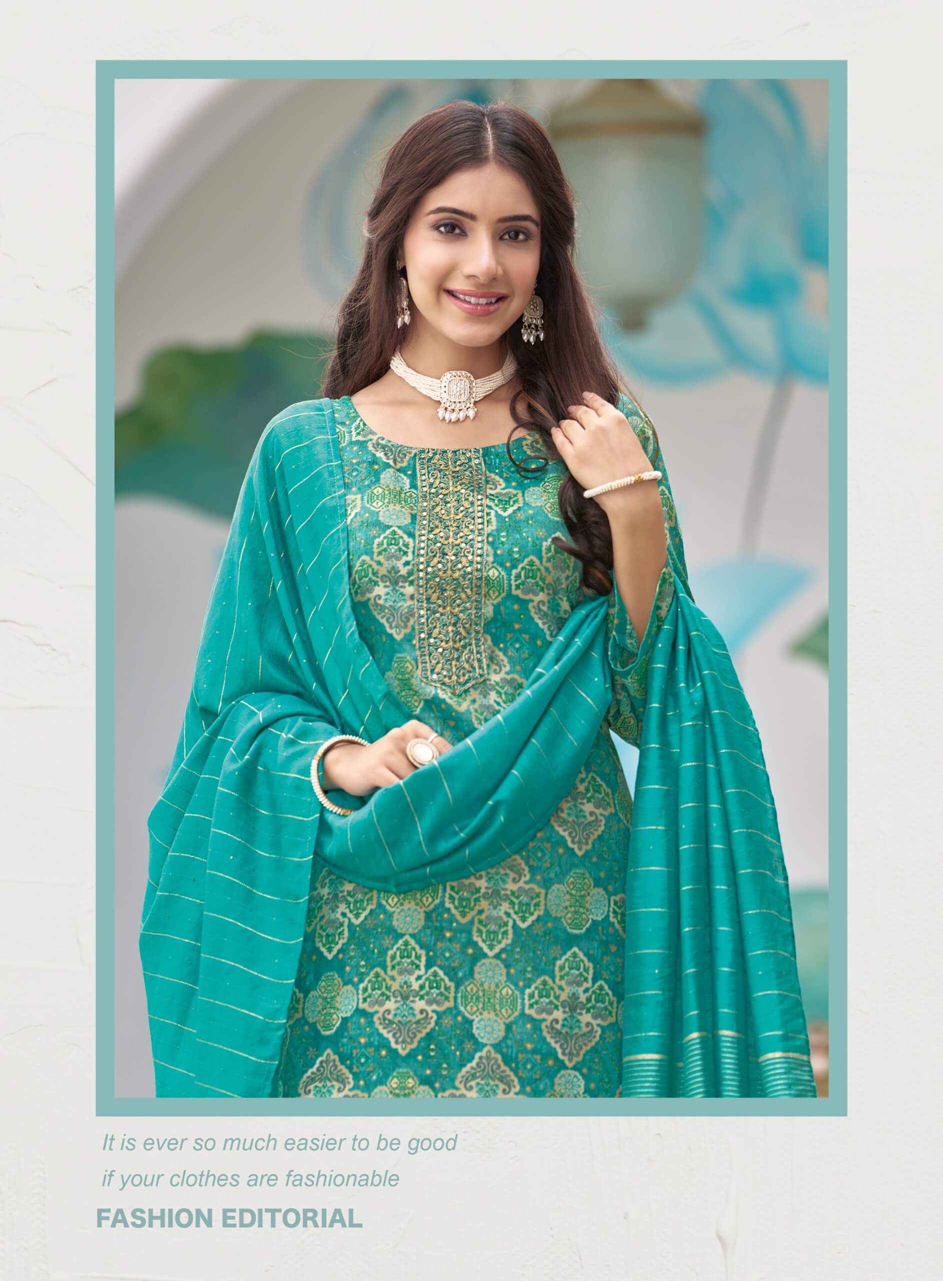 Radhika Lifestyle Seerat 11 Printed Salwar Kameez Catalog collection 3