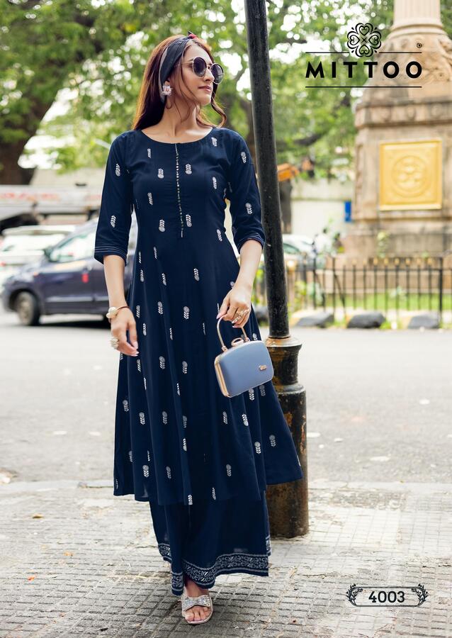 Mittoo Kurti Toral Kurtis With Bottom Catalog collection 4