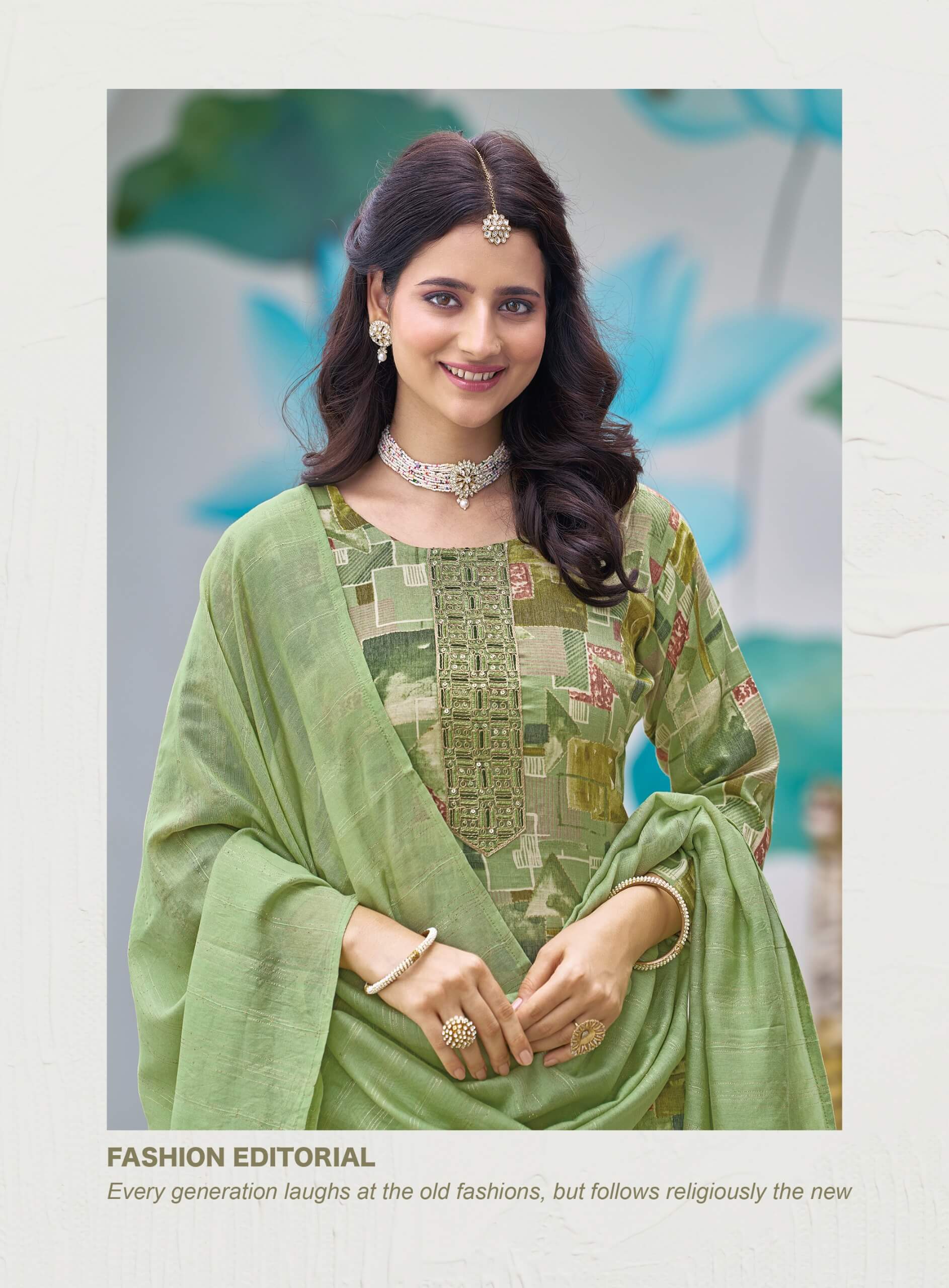 Radhika Lifestyle Seerat 11 Printed Salwar Kameez Catalog collection 6