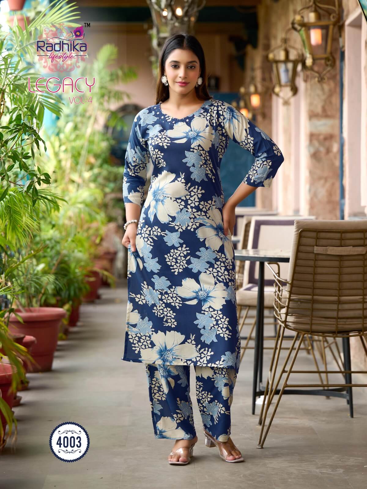 Radhika Lifestyle Legacy Vol 4 Co Ord Set Catalog collection 9