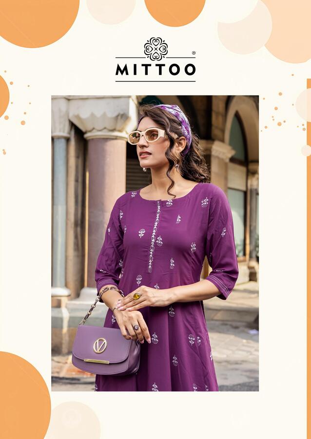 Mittoo Kurti Toral Kurtis With Bottom Catalog collection 2
