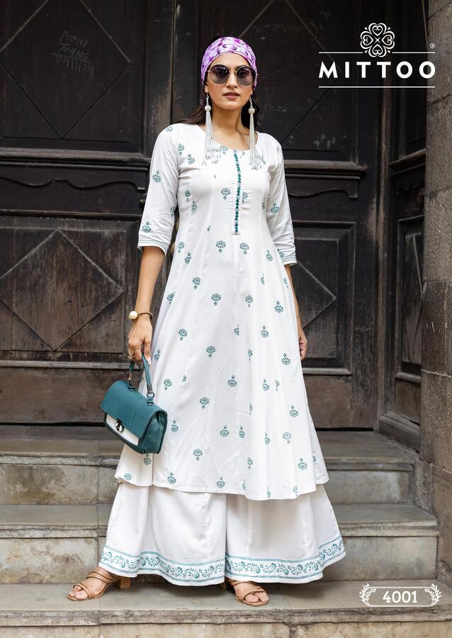 Mittoo Kurti Toral Kurtis With Bottom Catalog collection 8
