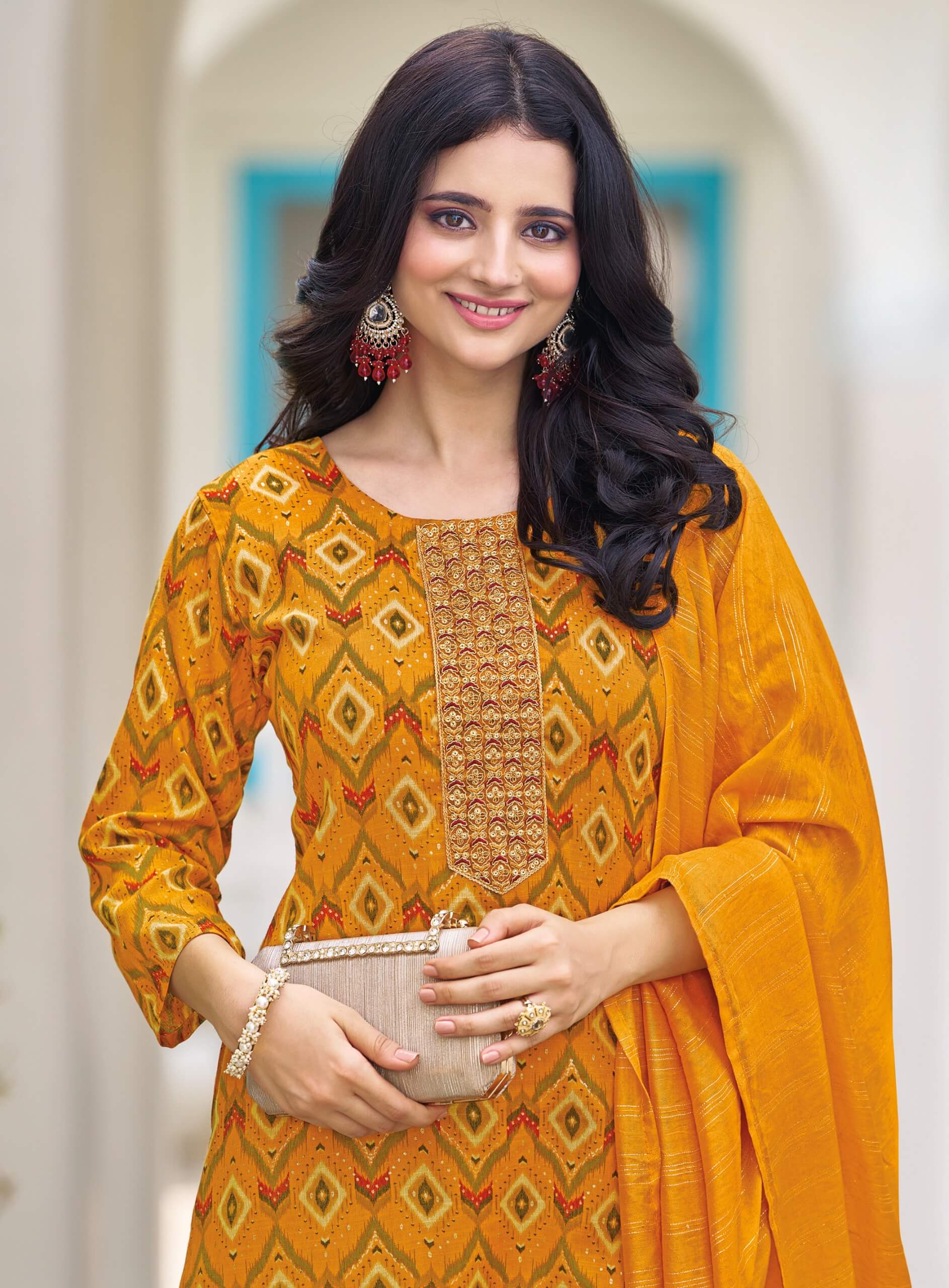 Radhika Lifestyle Seerat 11 Printed Salwar Kameez Catalog collection 8