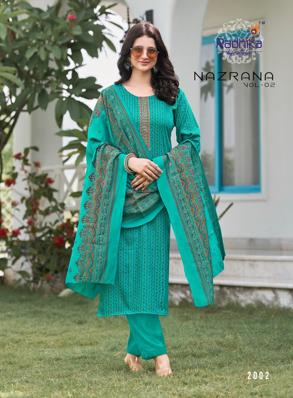 Radhika Lifestyle Nazrana Vol 2 Readymade Dress Catalog collection 5