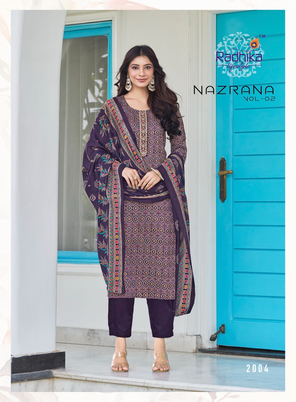 Radhika Lifestyle Nazrana Vol 2 Readymade Dress Catalog collection 3