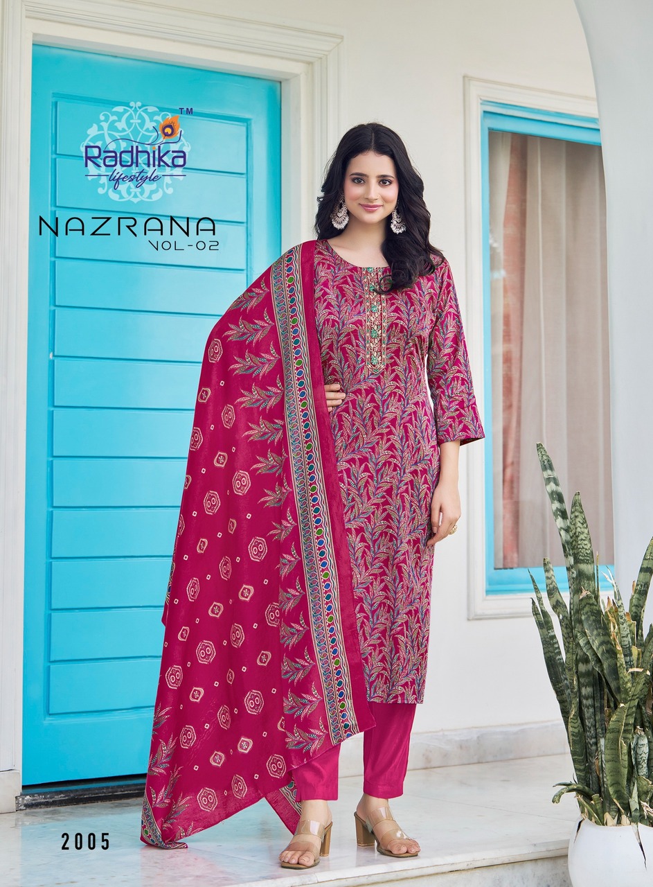Radhika Lifestyle Nazrana Vol 2 Readymade Dress Catalog collection 2