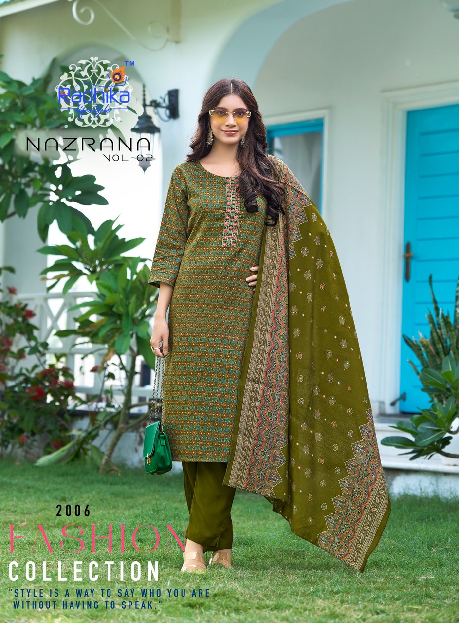 Radhika Lifestyle Nazrana Vol 2 Readymade Dress Catalog collection 11