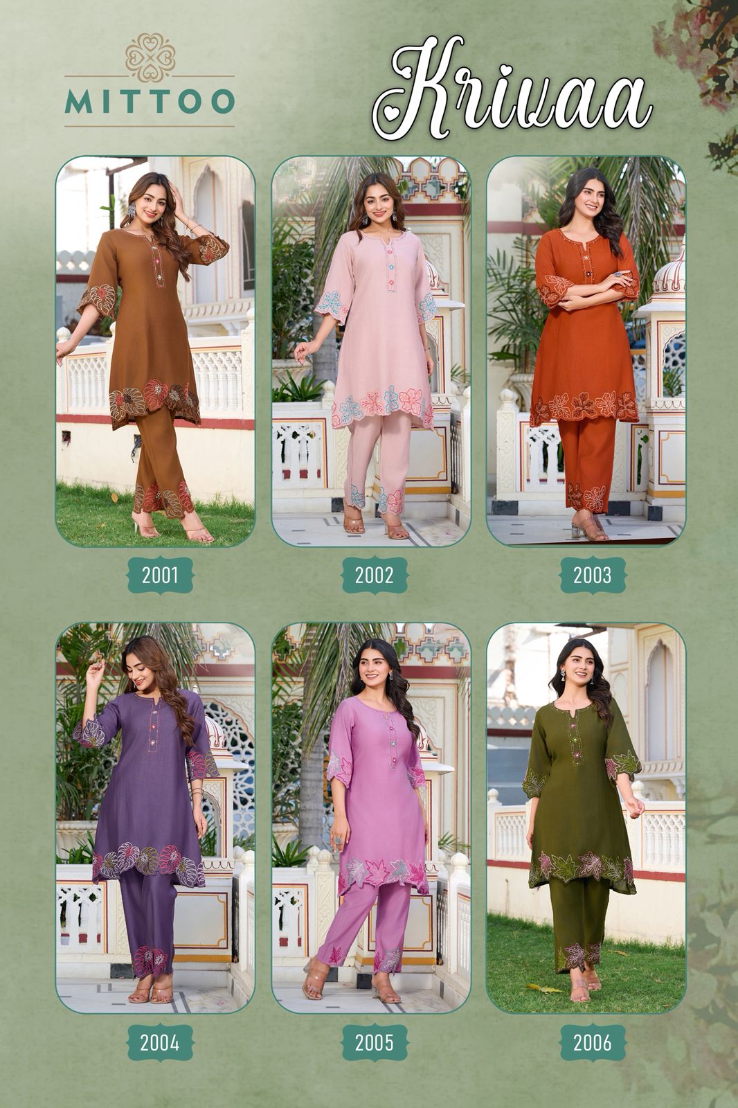 Mittoo Kurti Krivaa Kurties With Bottom Catalog collection 10