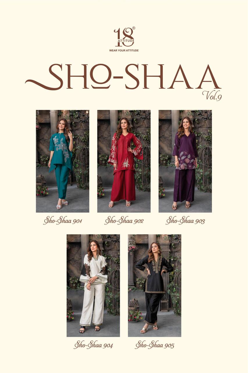 18 Attitude Sho Shaa Vol 9 Co Ord Set Catalog collection 5