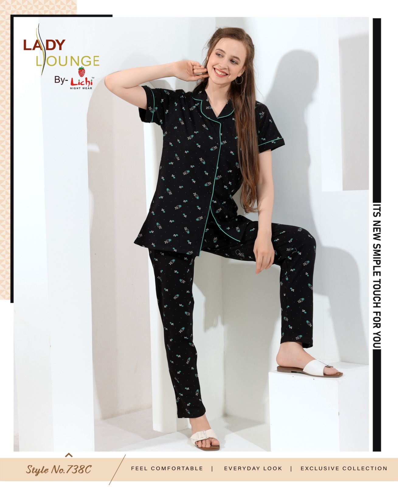 Lichi Lady Lounge Night Dress Catalog collection 1