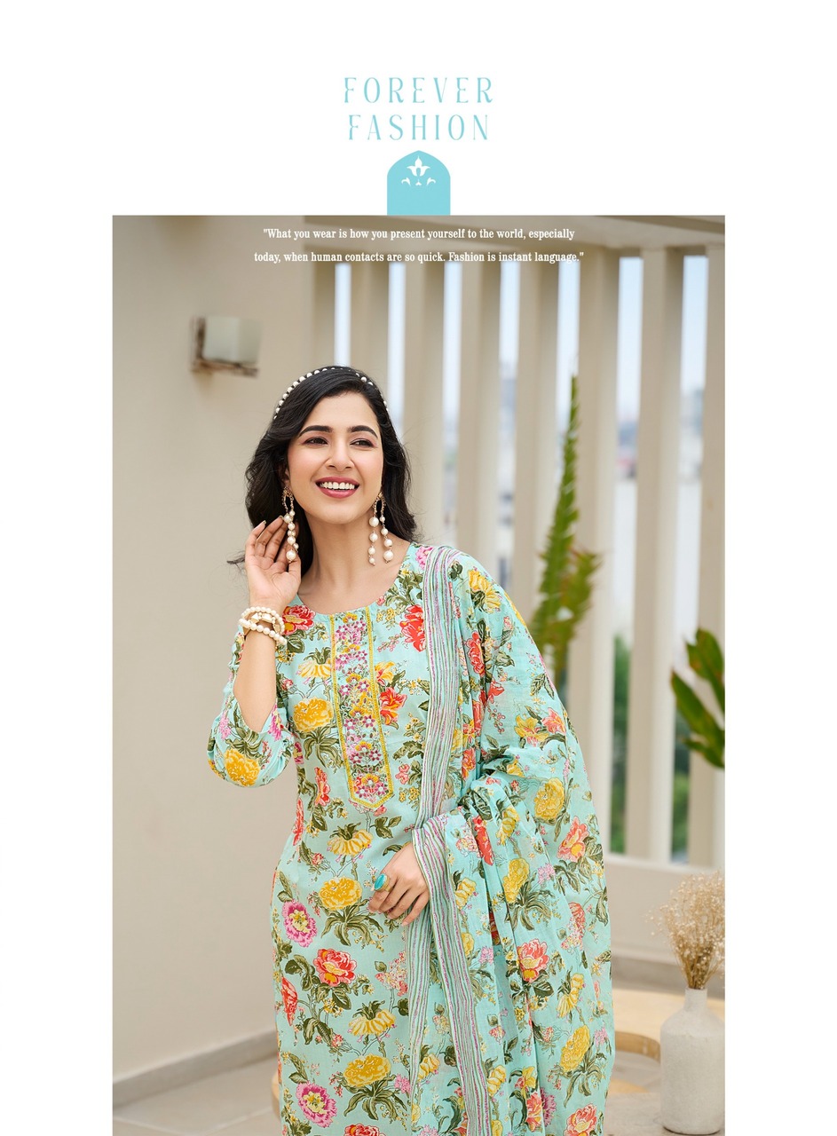 Radhika Lifestyle Cotton Fab 6 Cotton Salwar Kameez Catalog collection 8