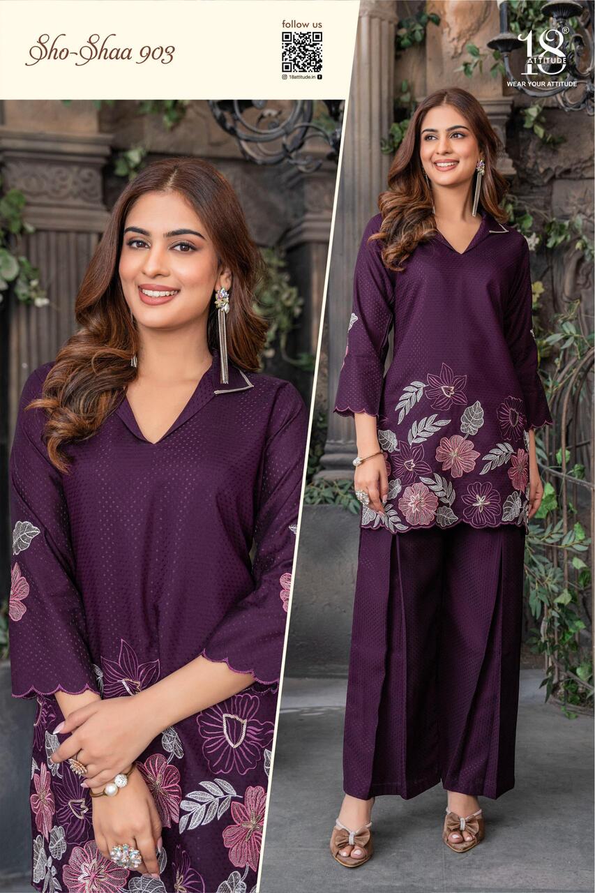 18 Attitude Sho Shaa Vol 9 Co Ord Set Catalog collection 2