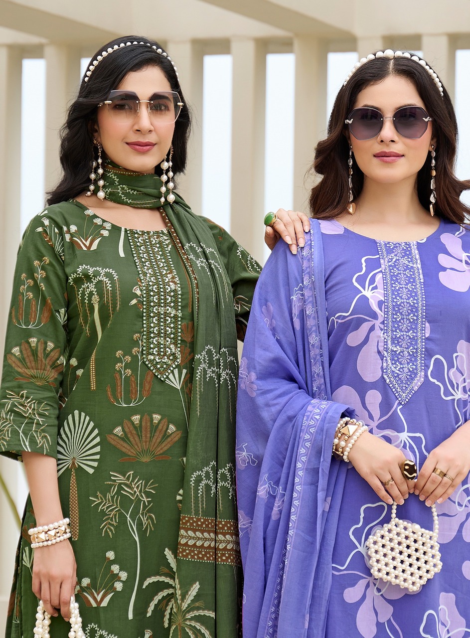 Radhika Lifestyle Cotton Fab 6 Cotton Salwar Kameez Catalog collection 11