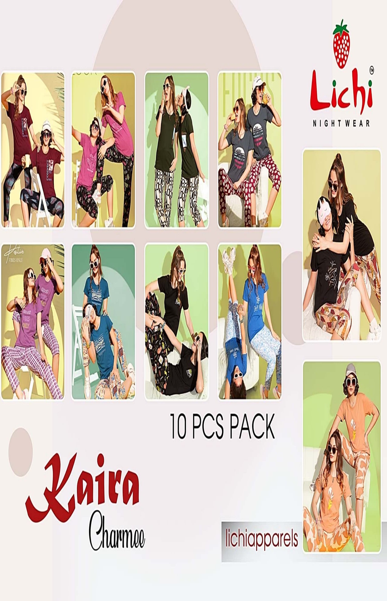 Lichi Kaira Charmee Night Dress Catalog collection 3