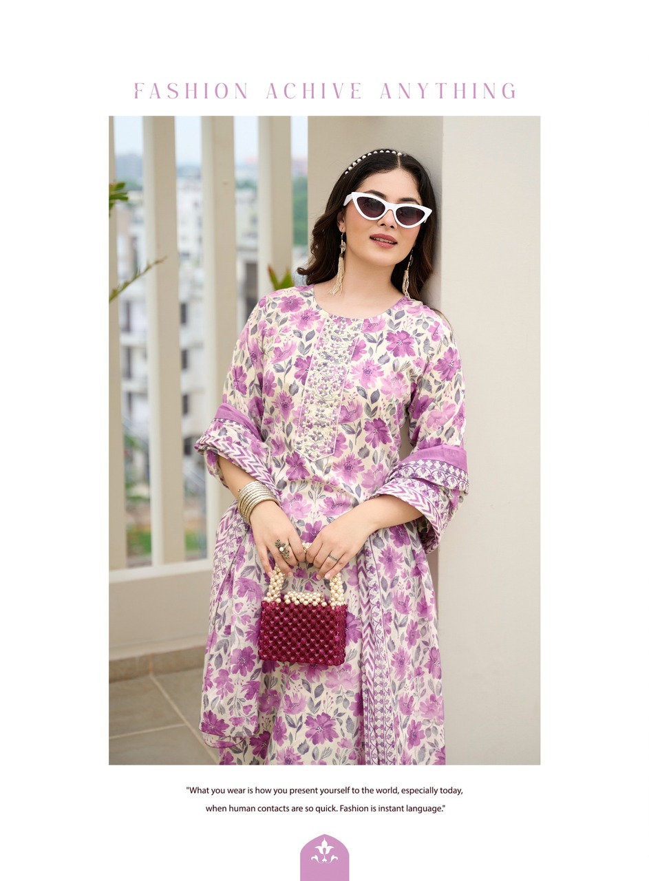 Radhika Lifestyle Cotton Fab 6 Cotton Salwar Kameez Catalog collection 10