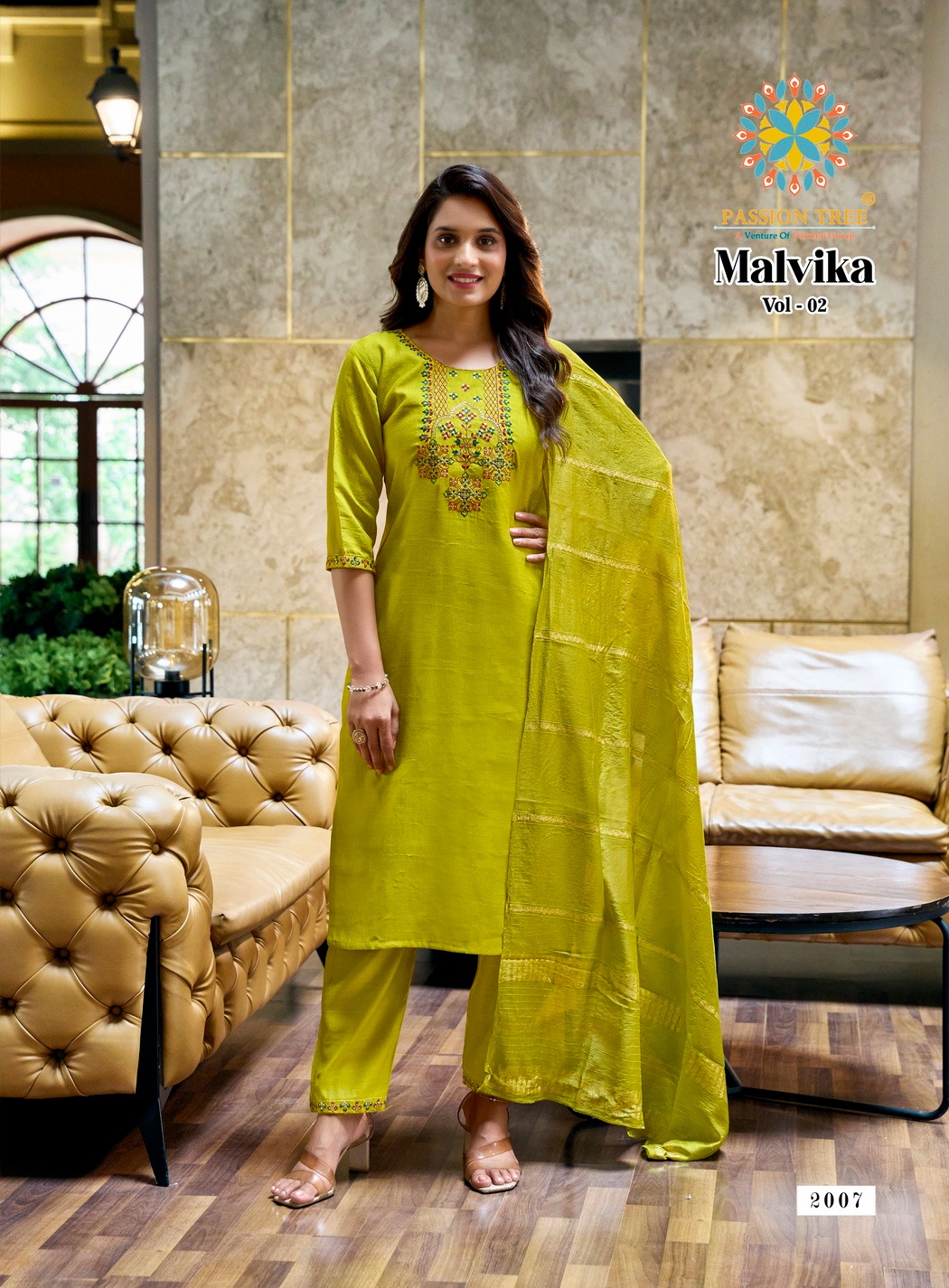 Passion Tree Malvika 2 Embroidery Salwar Kameez Catalog collection 4