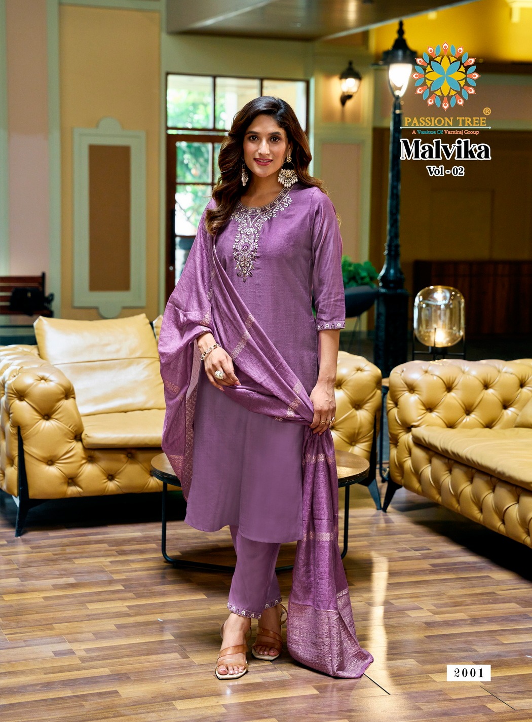Passion Tree Malvika 2 Embroidery Salwar Kameez Catalog collection 10