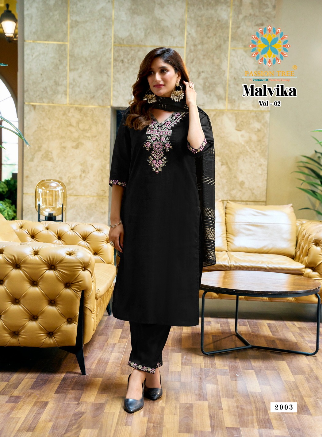 Passion Tree Malvika 2 Embroidery Salwar Kameez Catalog collection 8