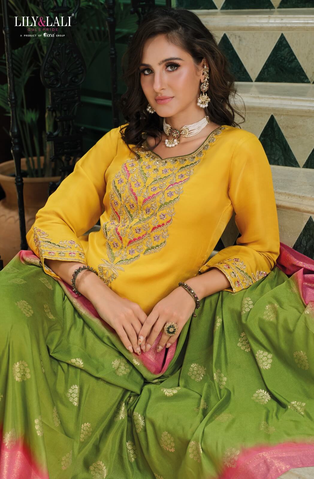 Lily Lali Mahek E Vastra Embroidery Salwar Kameez Catalog collection 2