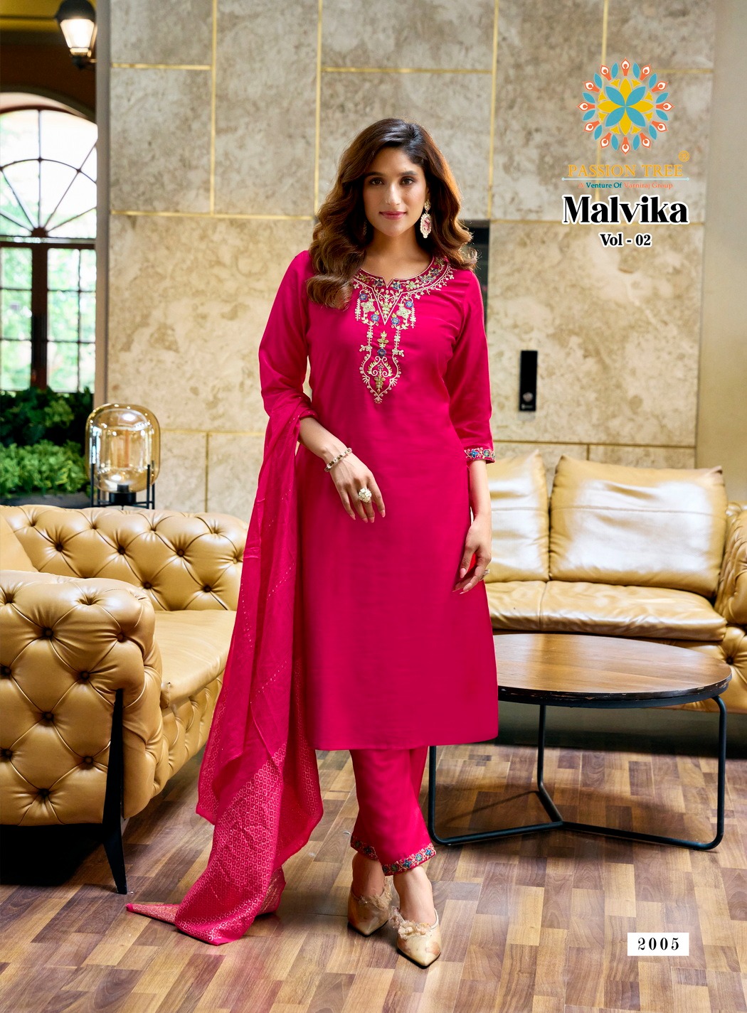 Passion Tree Malvika 2 Embroidery Salwar Kameez Catalog collection 6