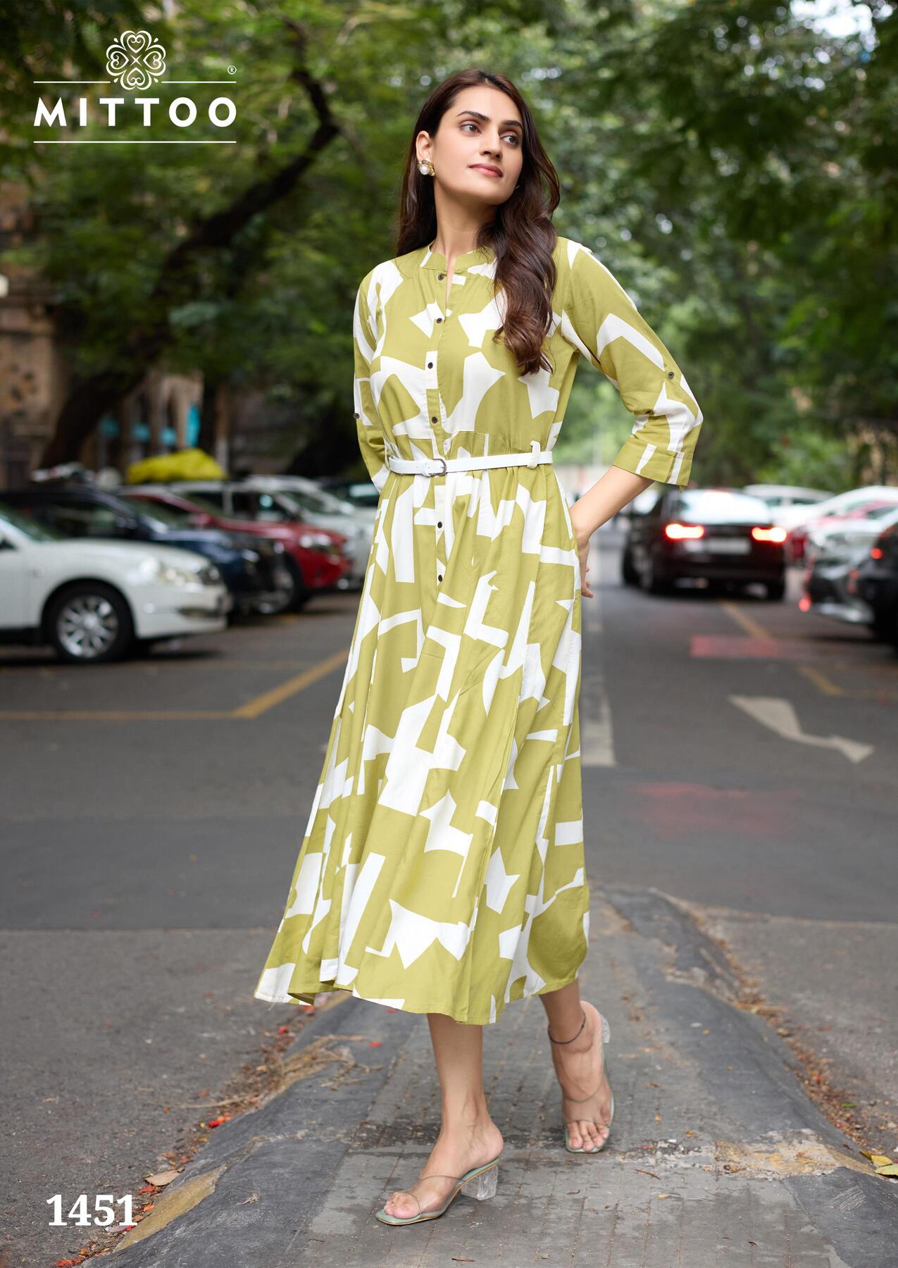 Mittoo Kurti Belt Vol 22 One Piece Dress Catalog collection 5