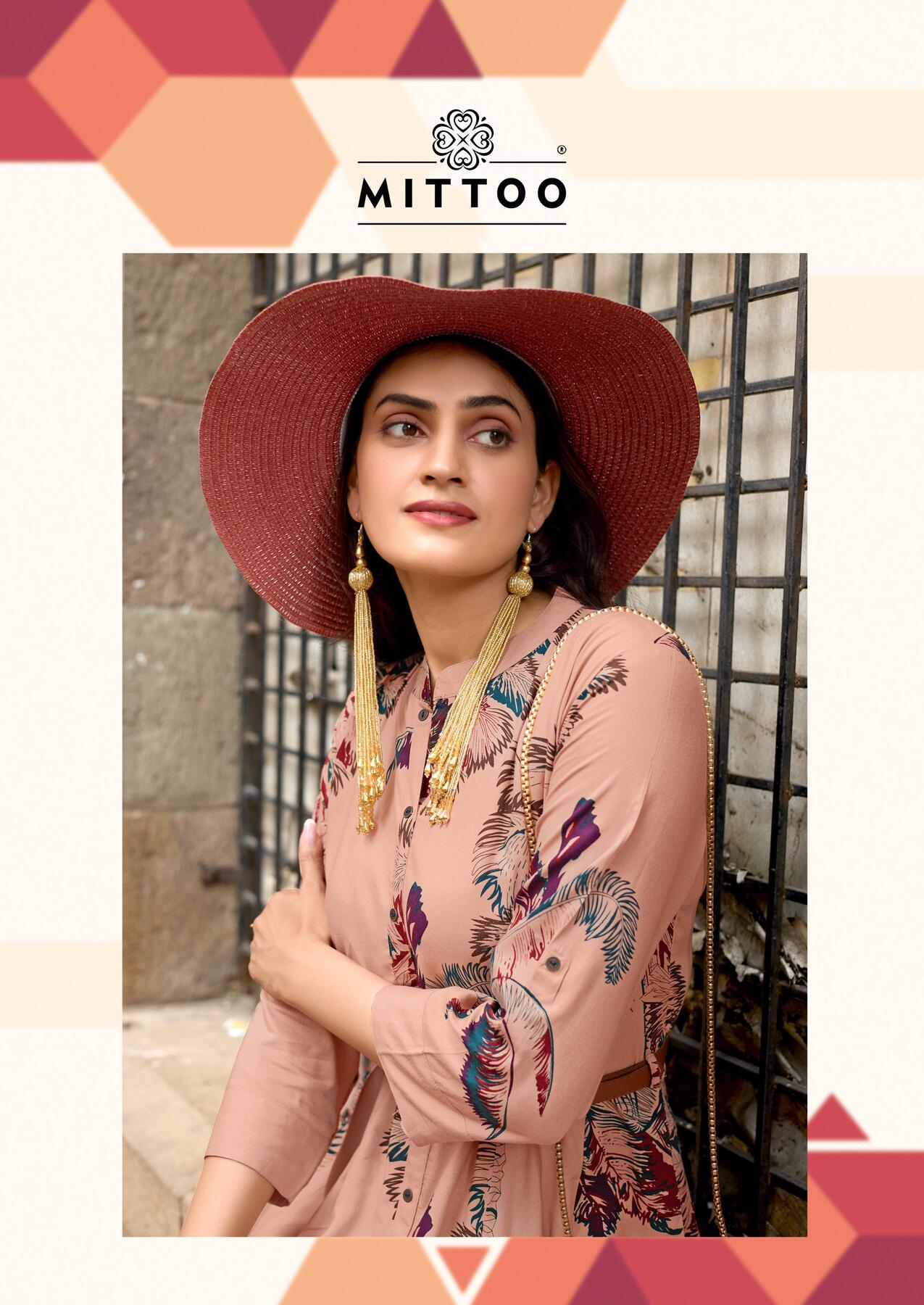 Mittoo Kurti Belt Vol 22 One Piece Dress Catalog collection 9