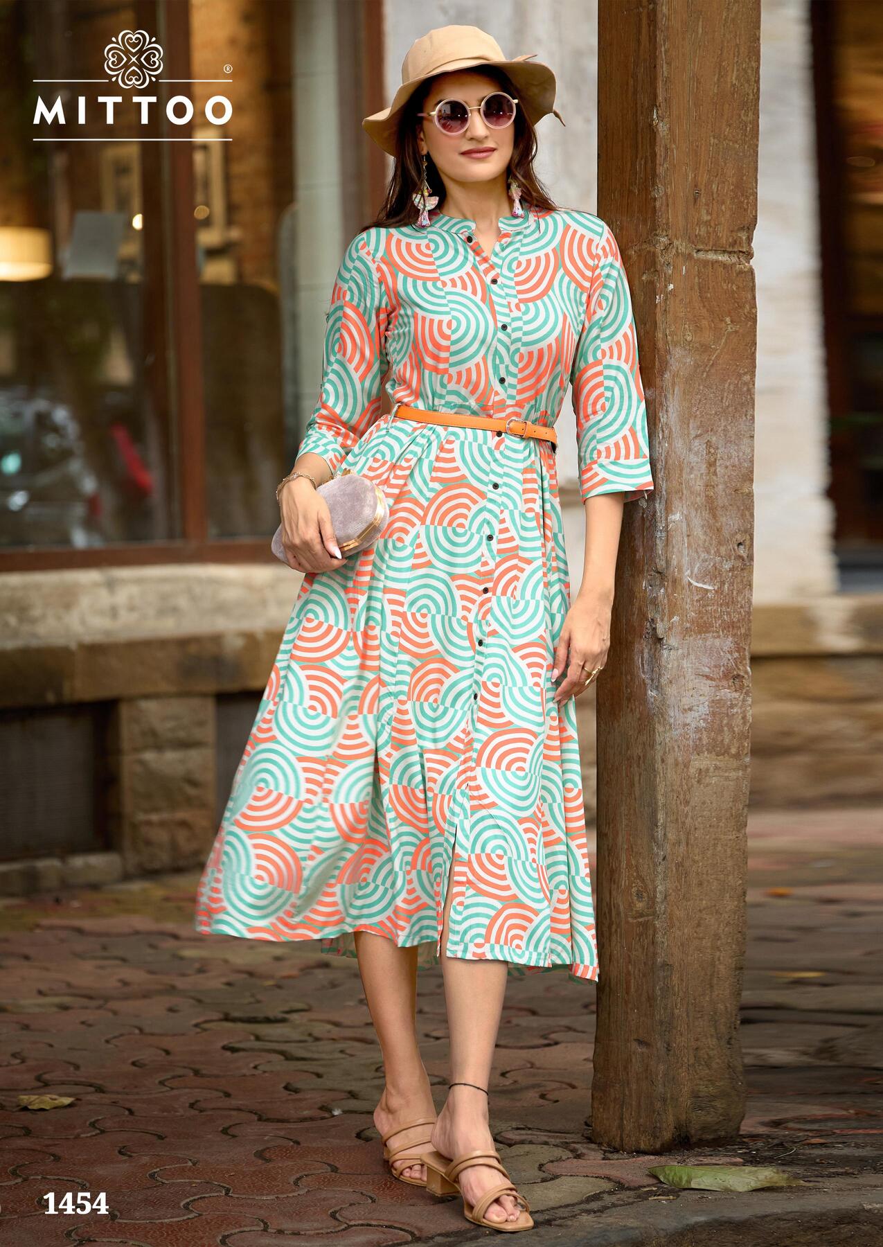 Mittoo Kurti Belt Vol 22 One Piece Dress Catalog collection 1