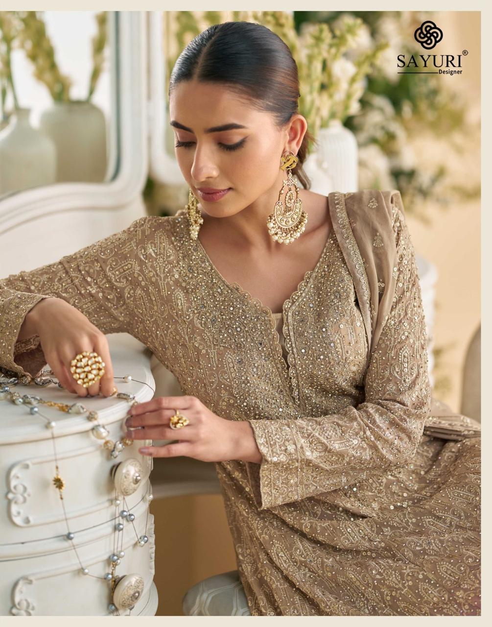 Sayuri Designer Virasat Wedding Party Salwar Suits Catalog collection 1