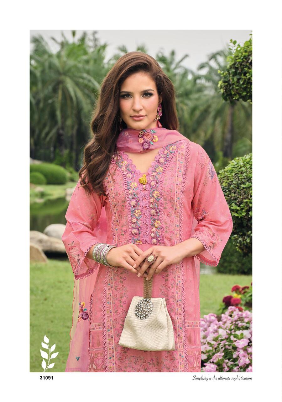 Lady Leela Kainat Embroidery Salwar Kameez Catalog collection 14