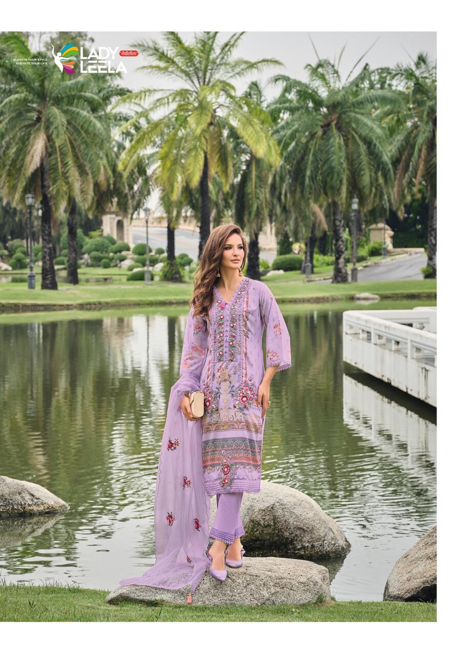 Lady Leela Kainat Embroidery Salwar Kameez Catalog collection 5