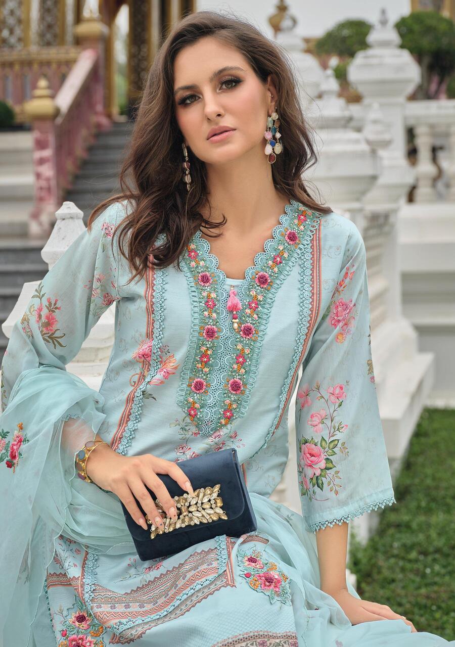 Lady Leela Kainat Embroidery Salwar Kameez Catalog collection 3