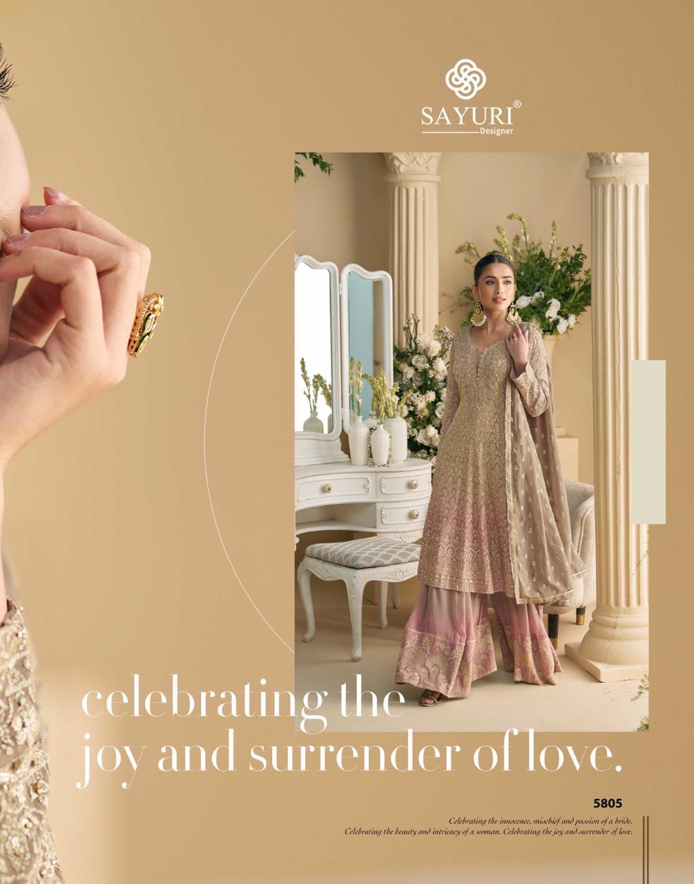 Sayuri Designer Virasat Wedding Party Salwar Suits Catalog collection 3
