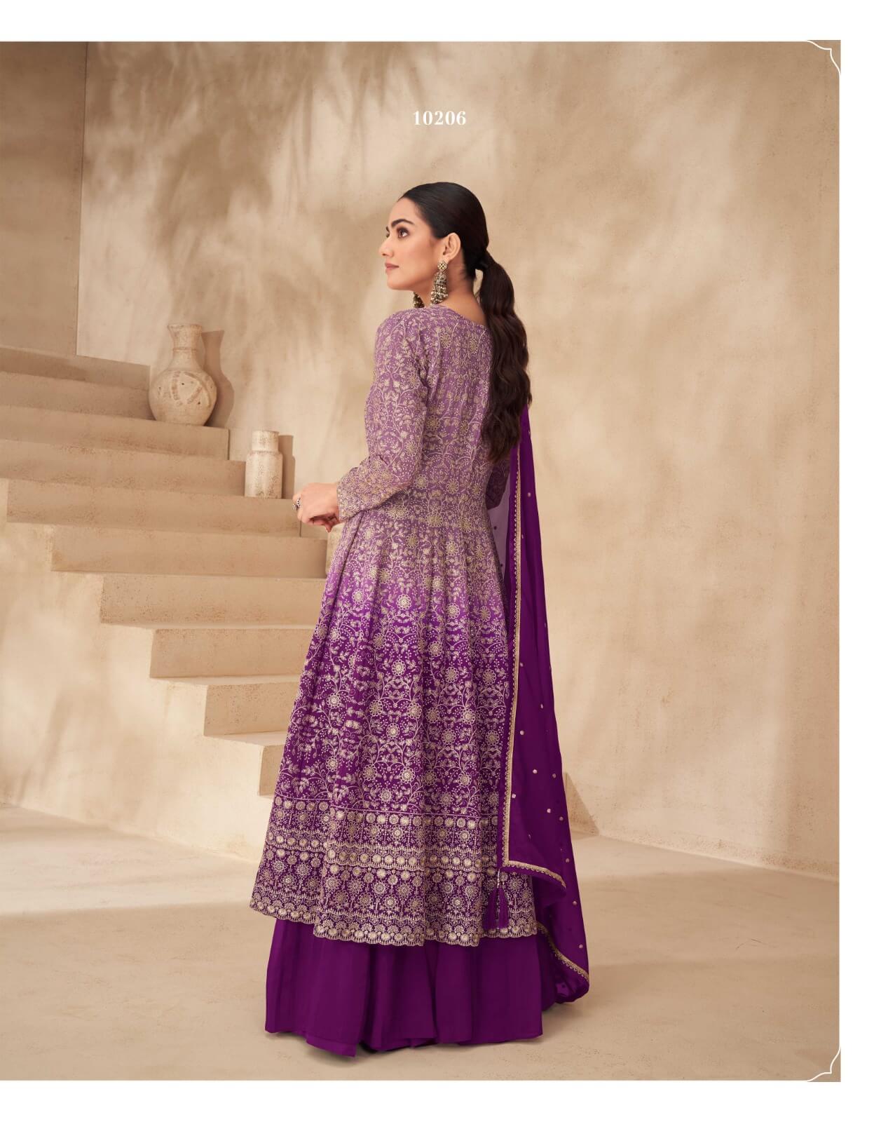 Aashirvad Creation Gulnaaz Designer  Kurti Dupatta Catalog collection 9