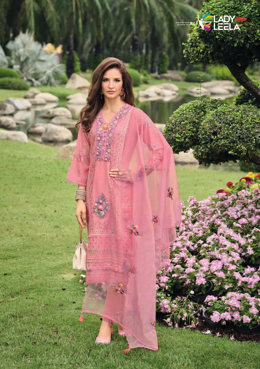 Lady Leela Kainat Embroidery Salwar Kameez Catalog collection 13