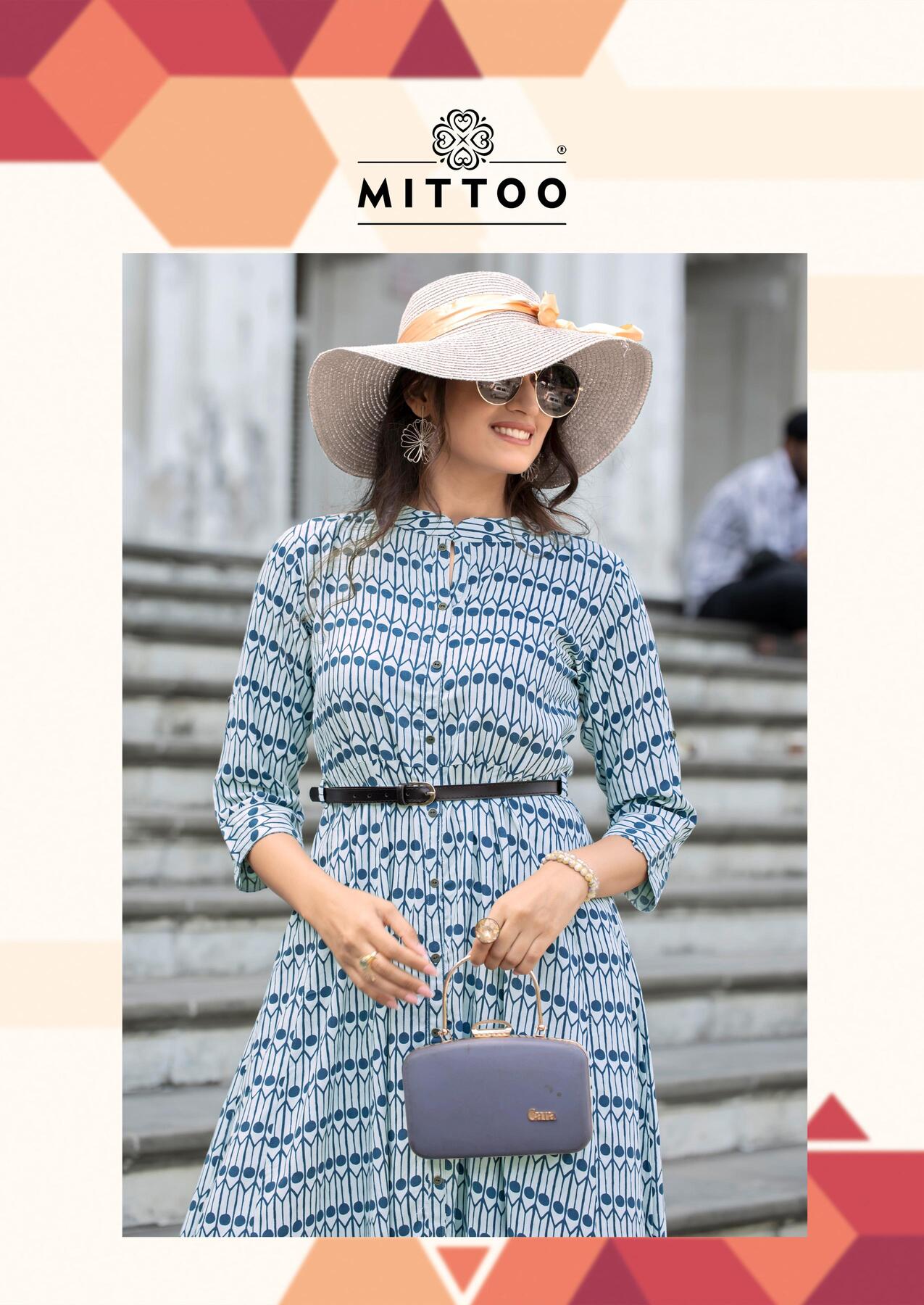 Mittoo Kurti Belt Vol 22 One Piece Dress Catalog collection 7