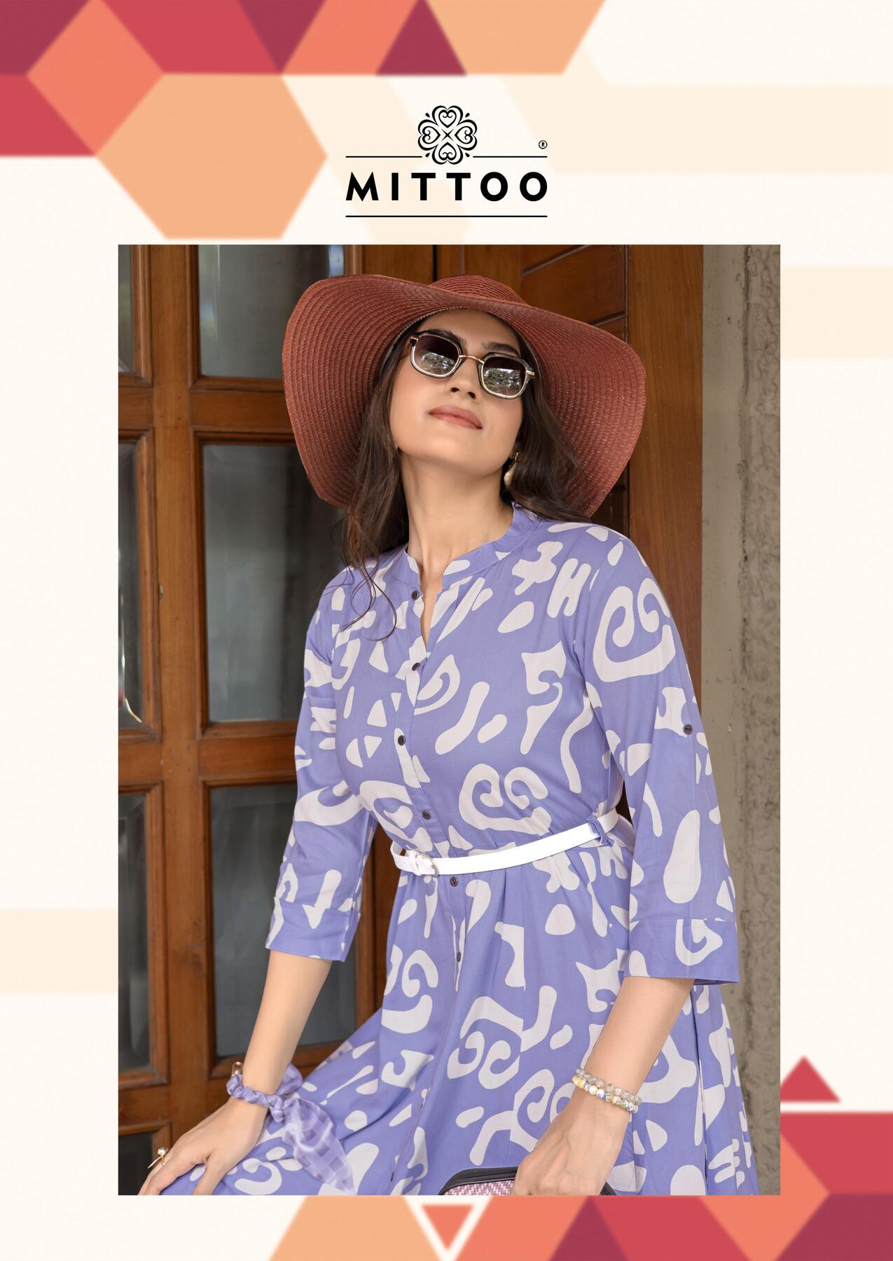 Mittoo Kurti Belt Vol 22 One Piece Dress Catalog collection 3