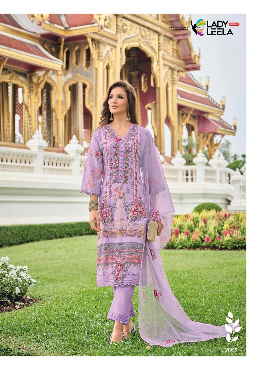 Lady Leela Kainat Embroidery Salwar Kameez Catalog collection 6