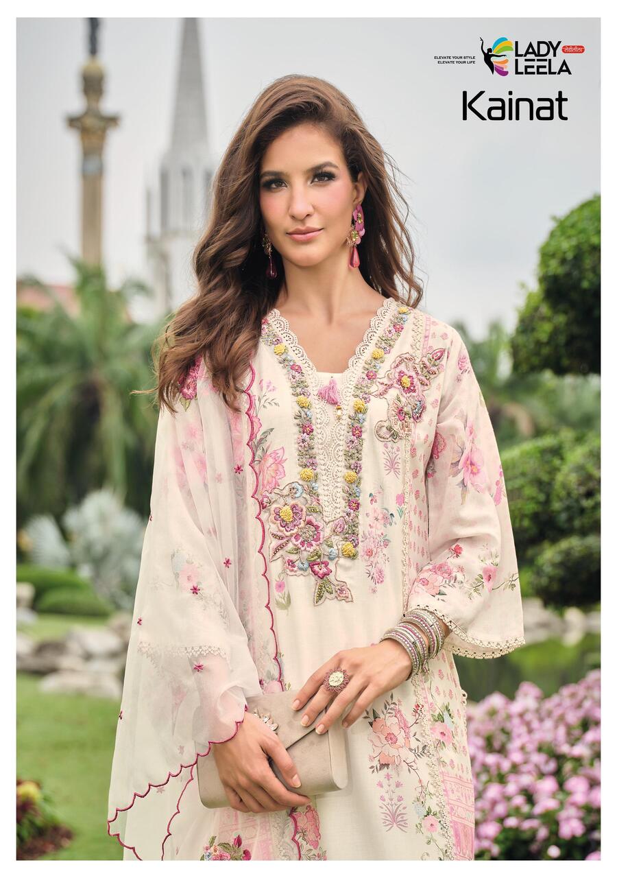 Lady Leela Kainat Embroidery Salwar Kameez Catalog collection 10